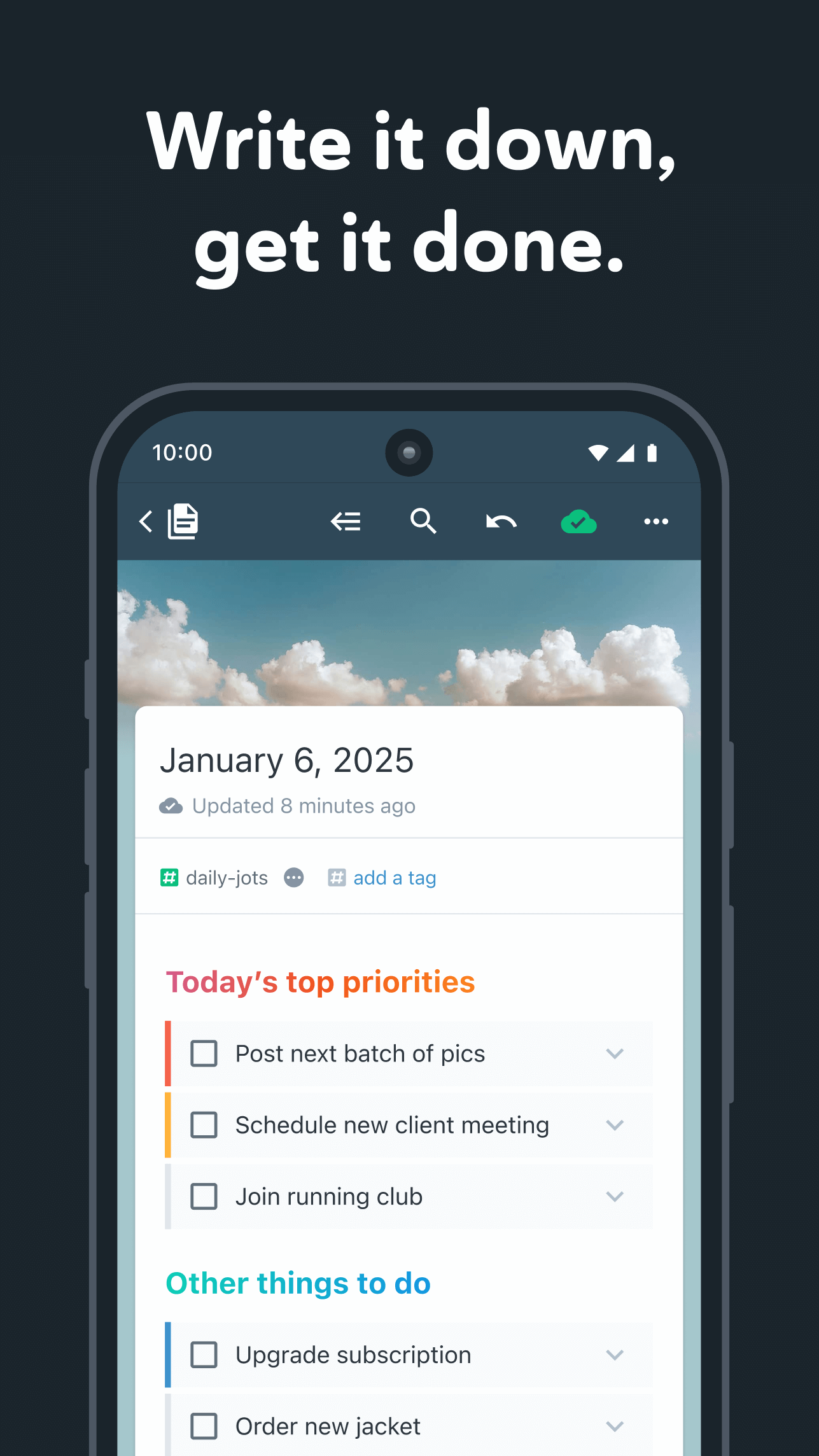 Amplenote Screenshot 1