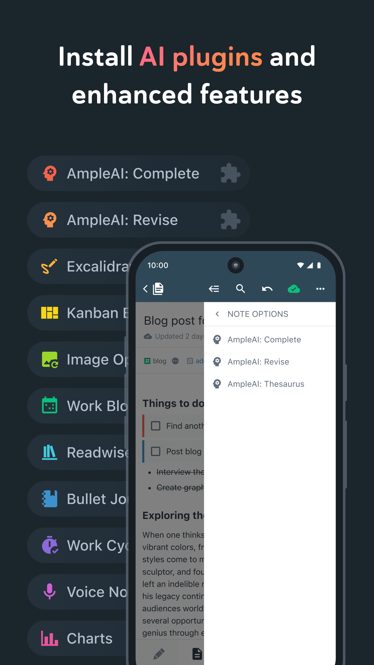 Amplenote Screenshot 6